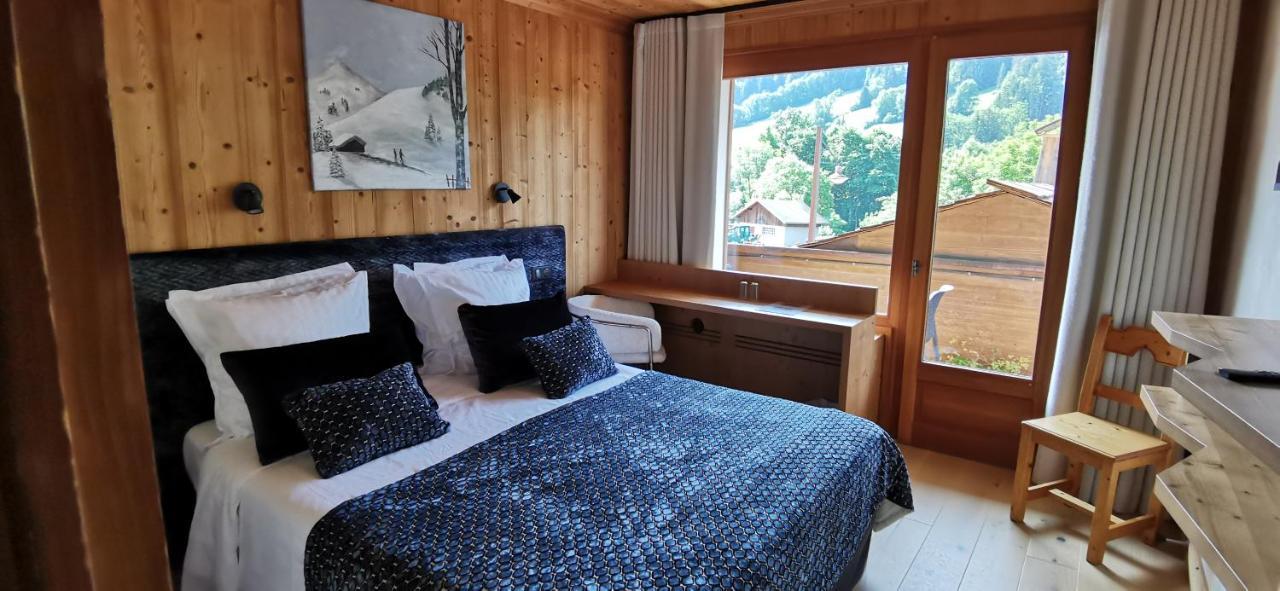 Hotel-Chalet Les Ecureuils Restaurant, Piscine, Garage 르그랑보르낭 외부 사진