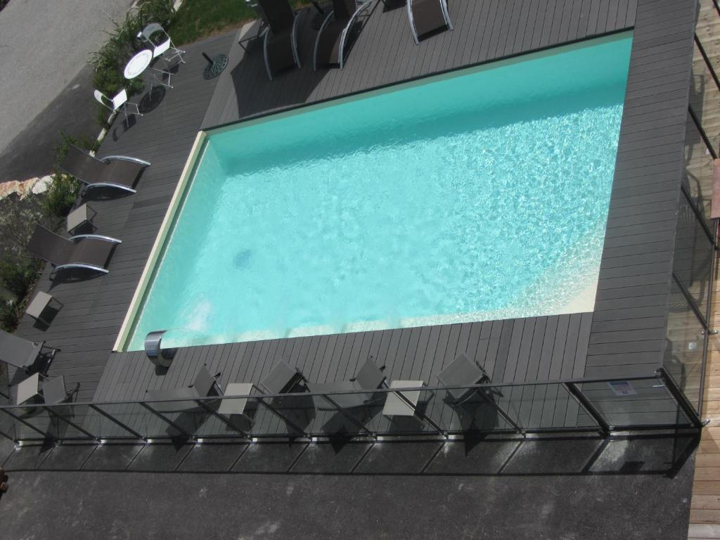 Hotel-Chalet Les Ecureuils Restaurant, Piscine, Garage 르그랑보르낭 외부 사진