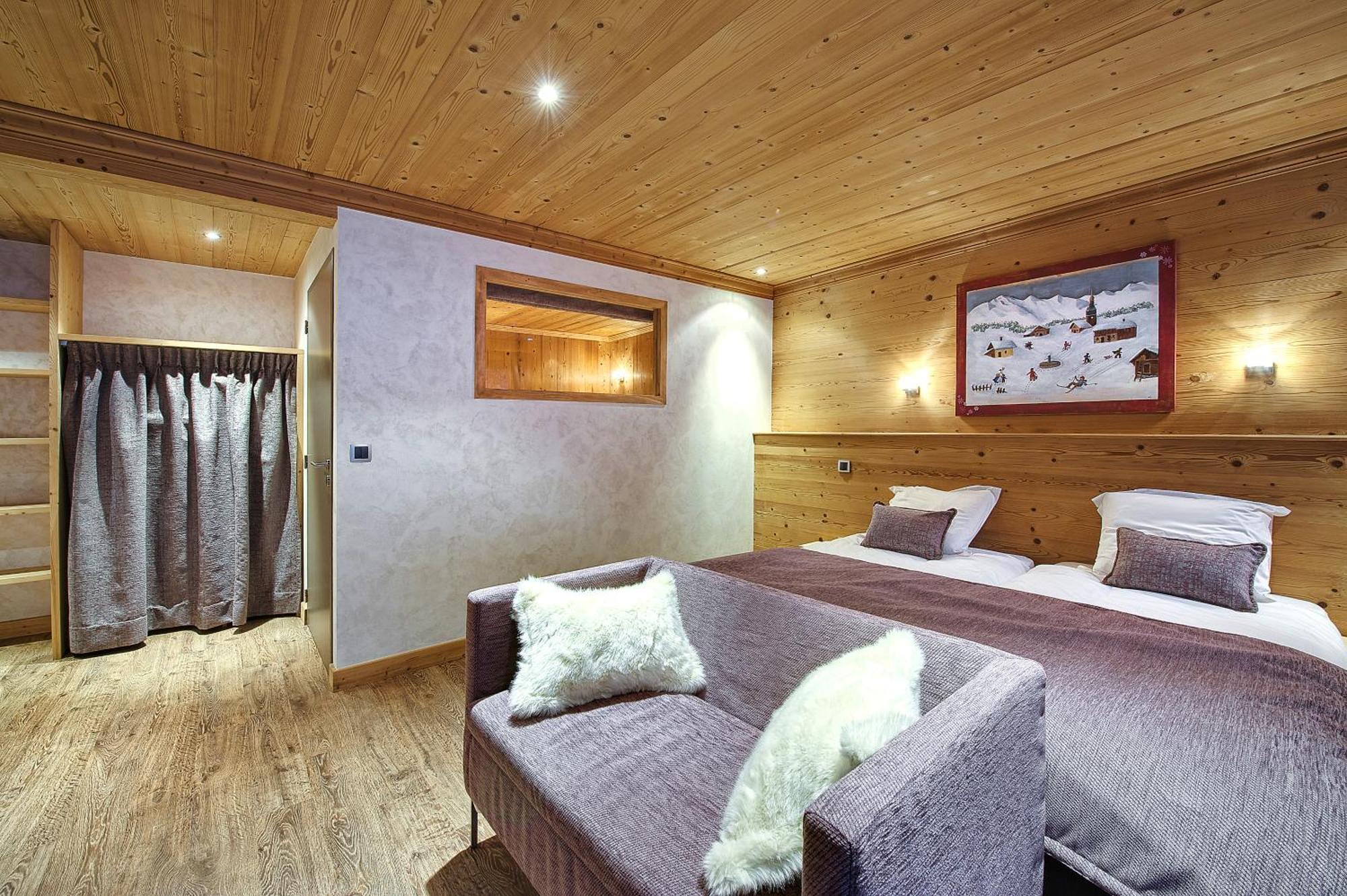 Hotel-Chalet Les Ecureuils Restaurant, Piscine, Garage 르그랑보르낭 외부 사진